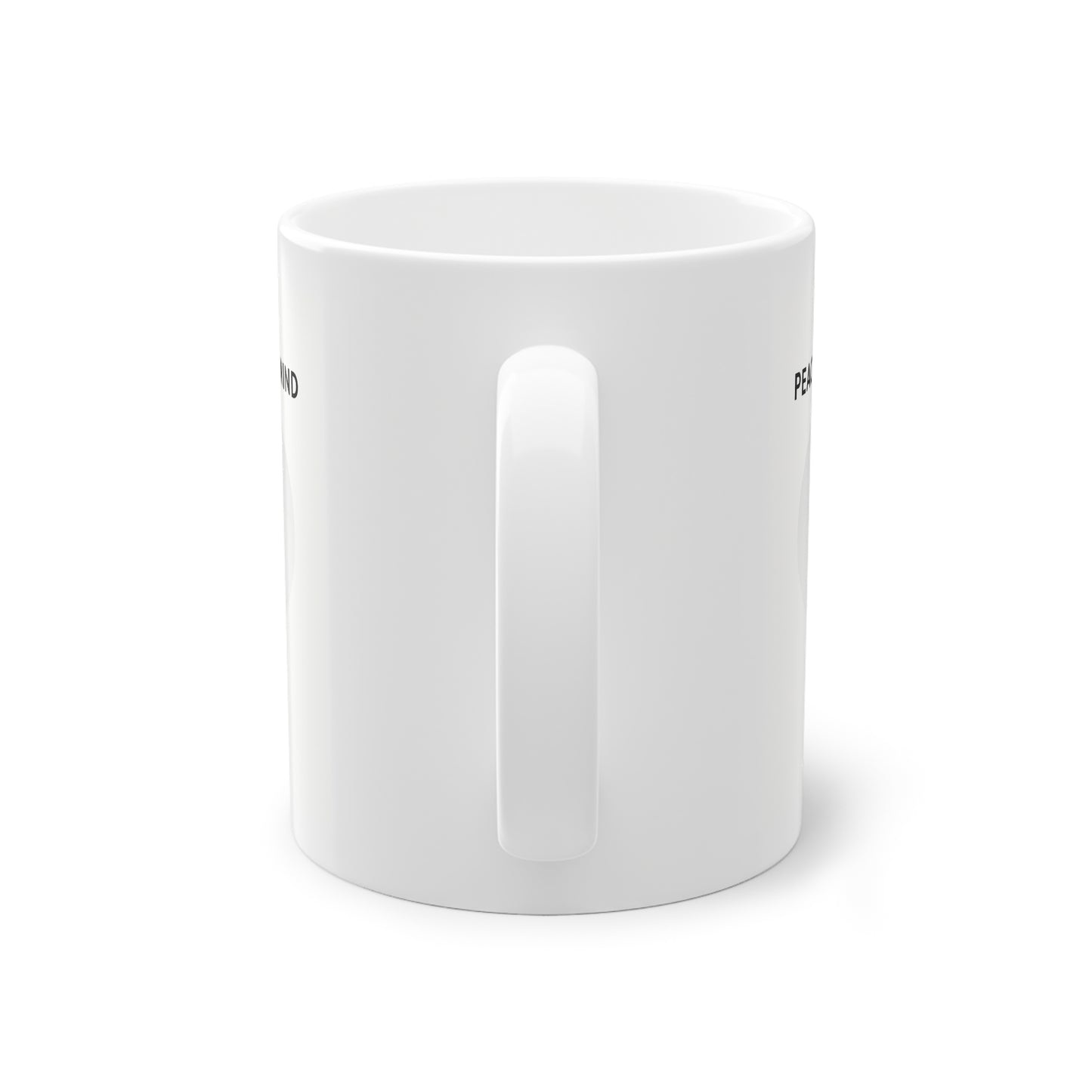 Peace of Mind Mug | Motivational Coffee Cup | Gift for Home Office, Relaxation, Mindfulness, Self-Care, Inspirational Decor