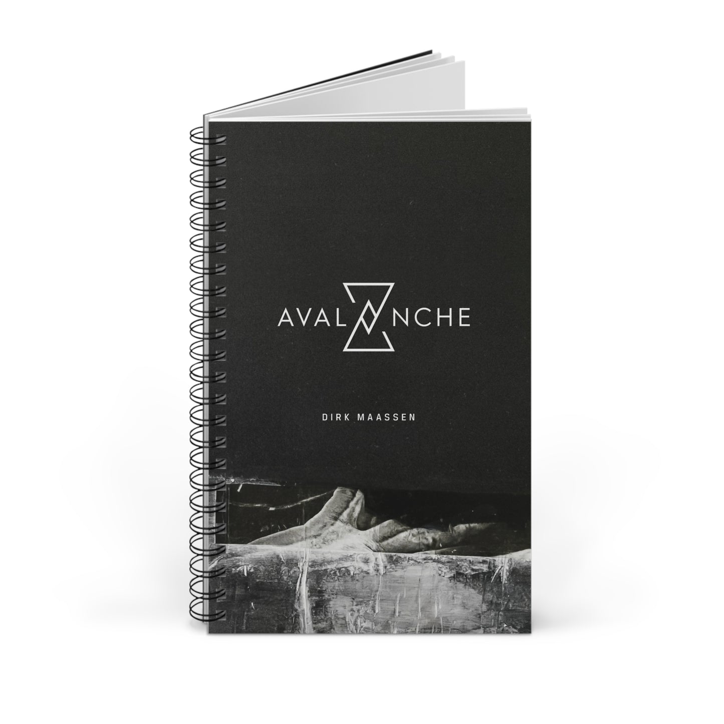 Avalanche Spiral Journal - Perfect for Music Lovers, Songwriters, Gifts for Musicians, Note Taking, Creative Writing