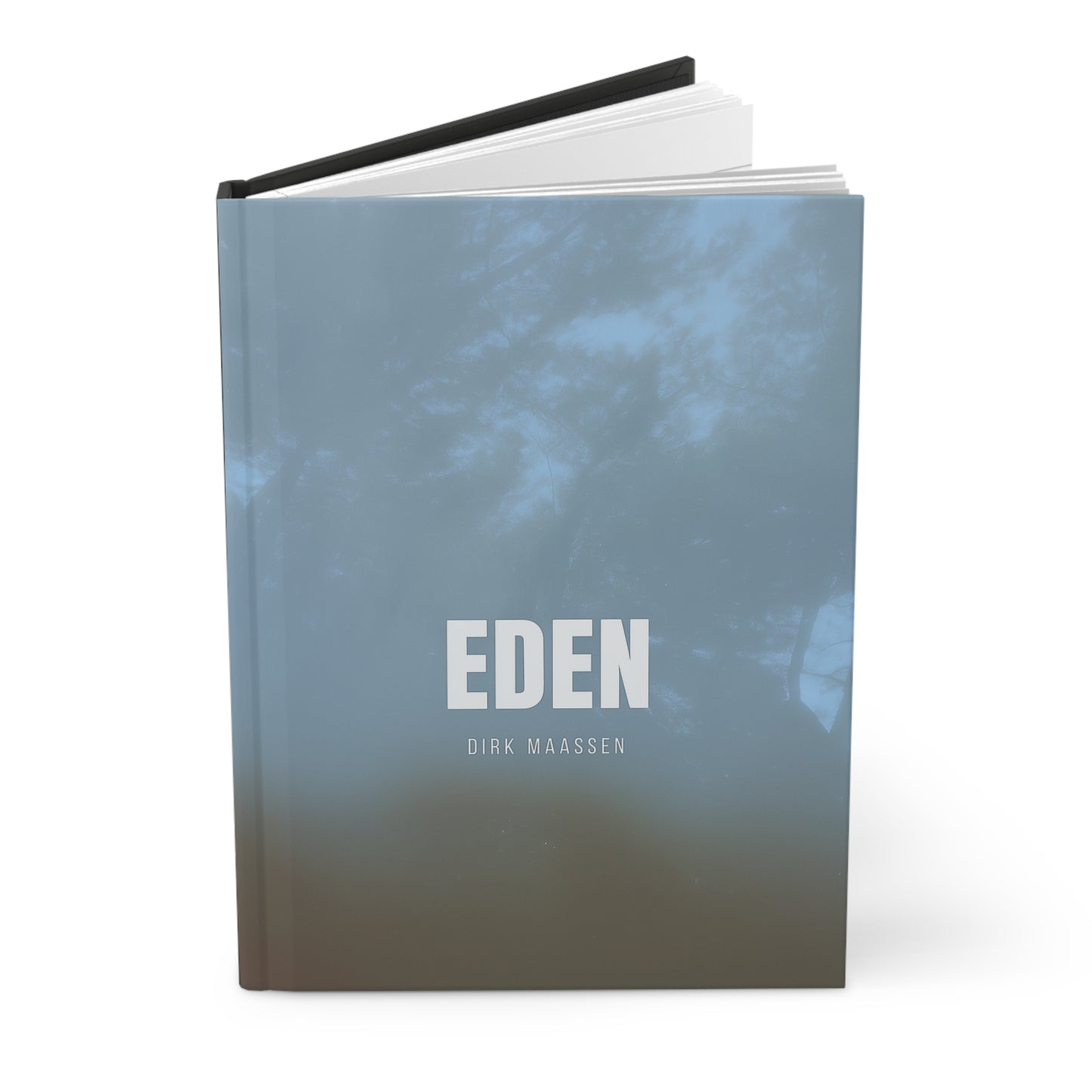 Eden-Themed Hardcover Journal for Musicians, Music Note Diary, Gift for Songwriters, Blank Notebook for Creativity, Music [...]