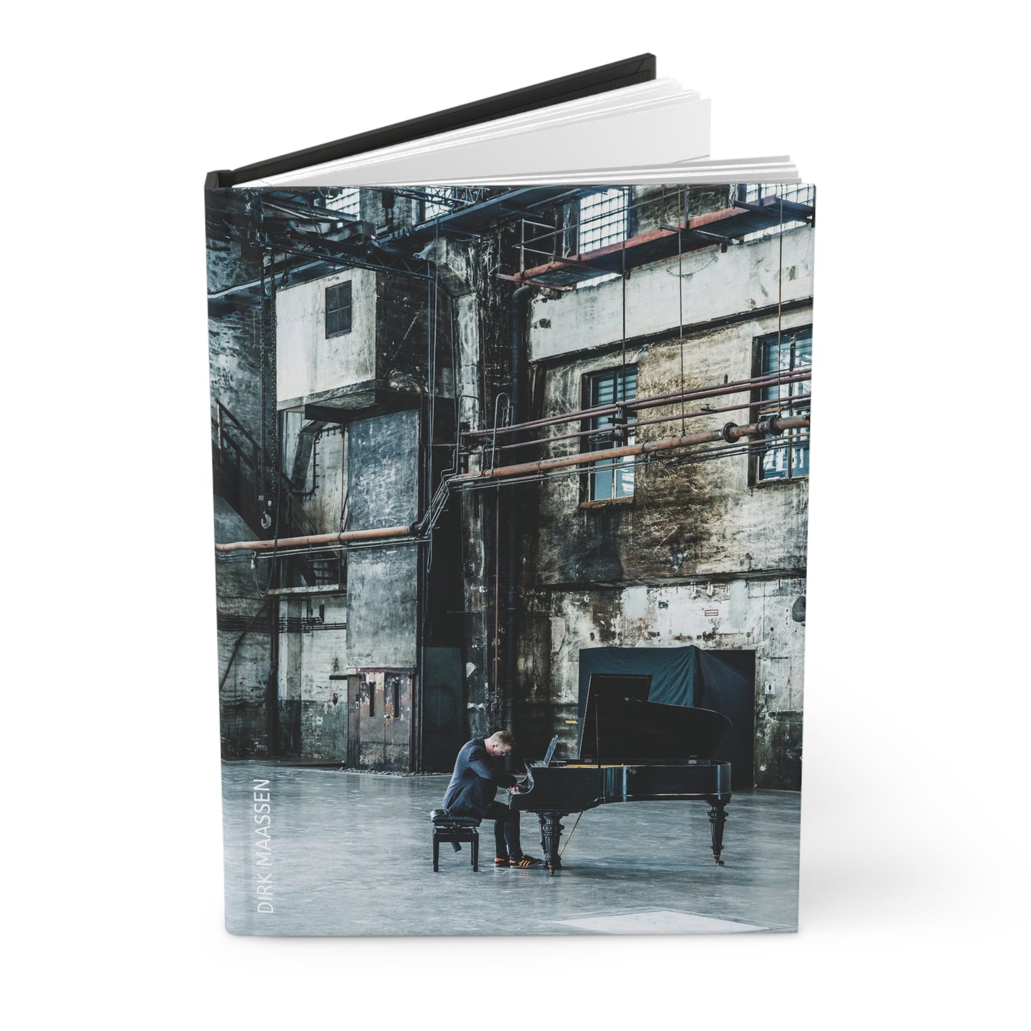 Artis-Themed Hardcover Journal for Musicians, Music Note Diary, Gift for Songwriters, Blank Notebook for Creativity, Music [...]